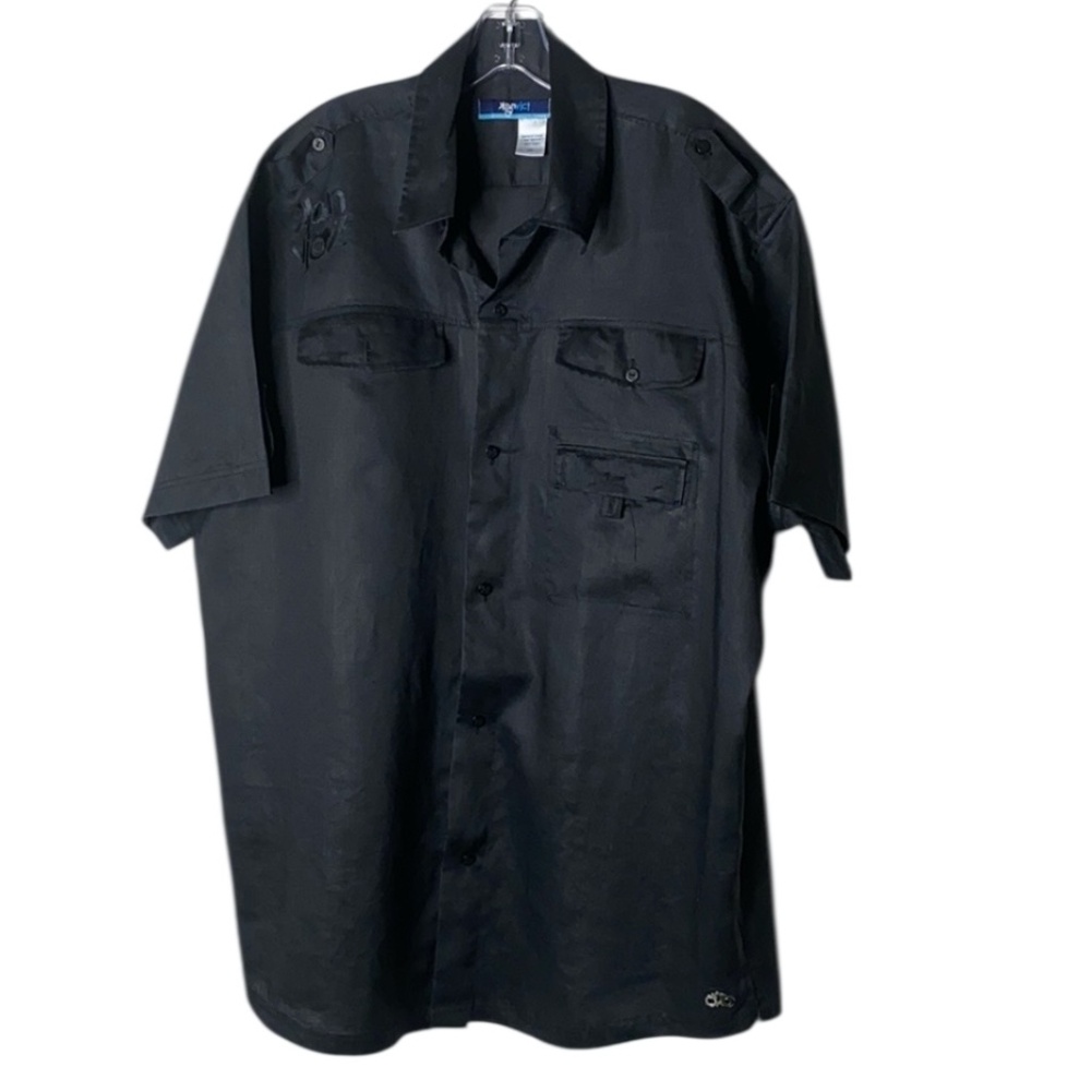 Vintage Rare Konvict Black Linen Short Set Summer Unique Streetwear